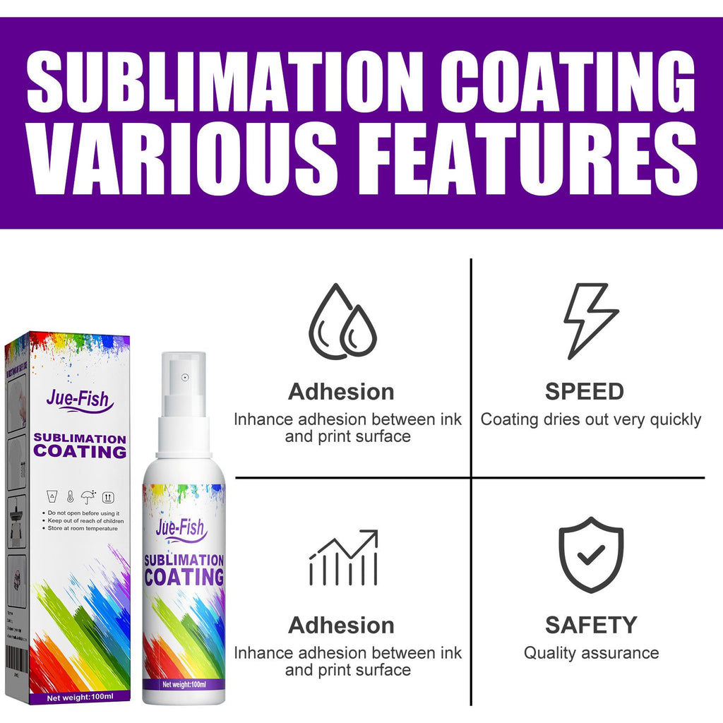 Sublimation preparation spray for makers and crafters