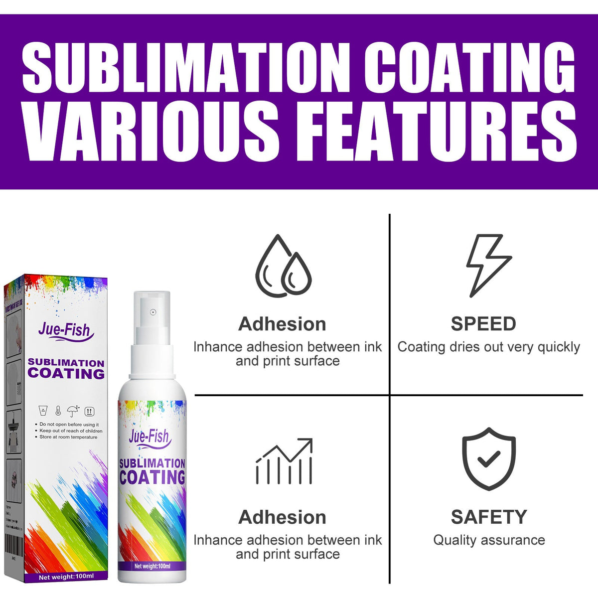 Sublimation preparation spray for makers and crafters