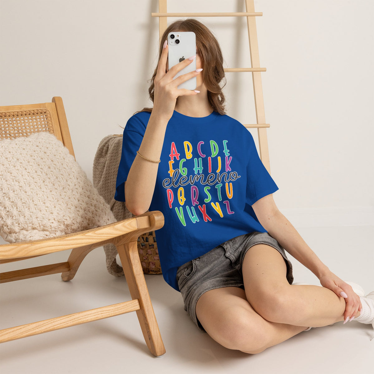 Alphabet Elemeno Kids Tee — Colorful ABCs Shirt for Teachers & Toddlers