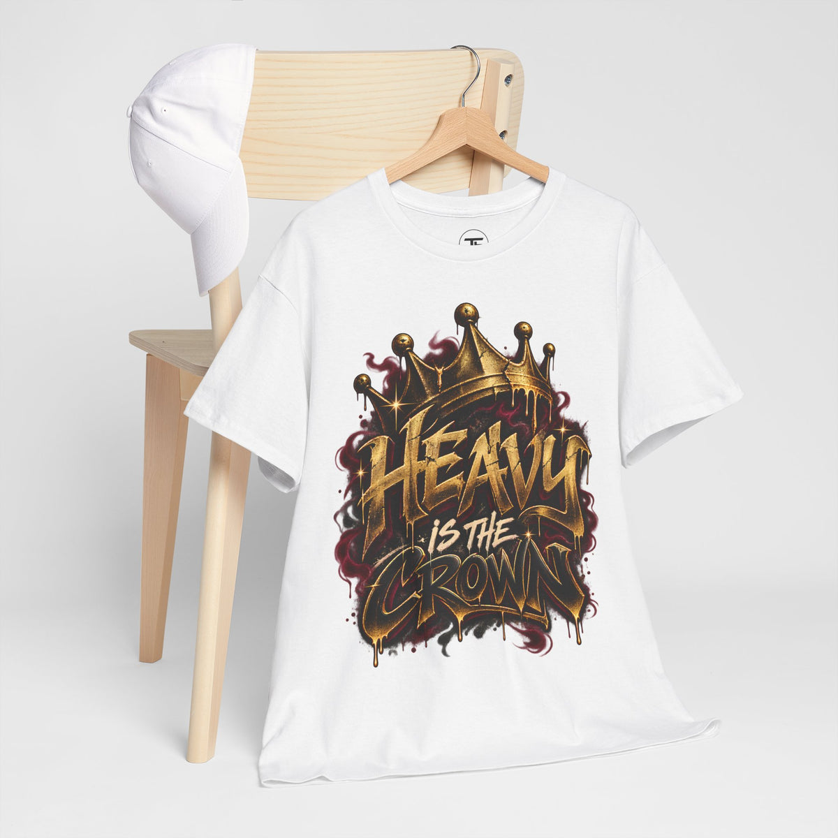 Heavy Is the Crown graphic tee | Crown typography shirt