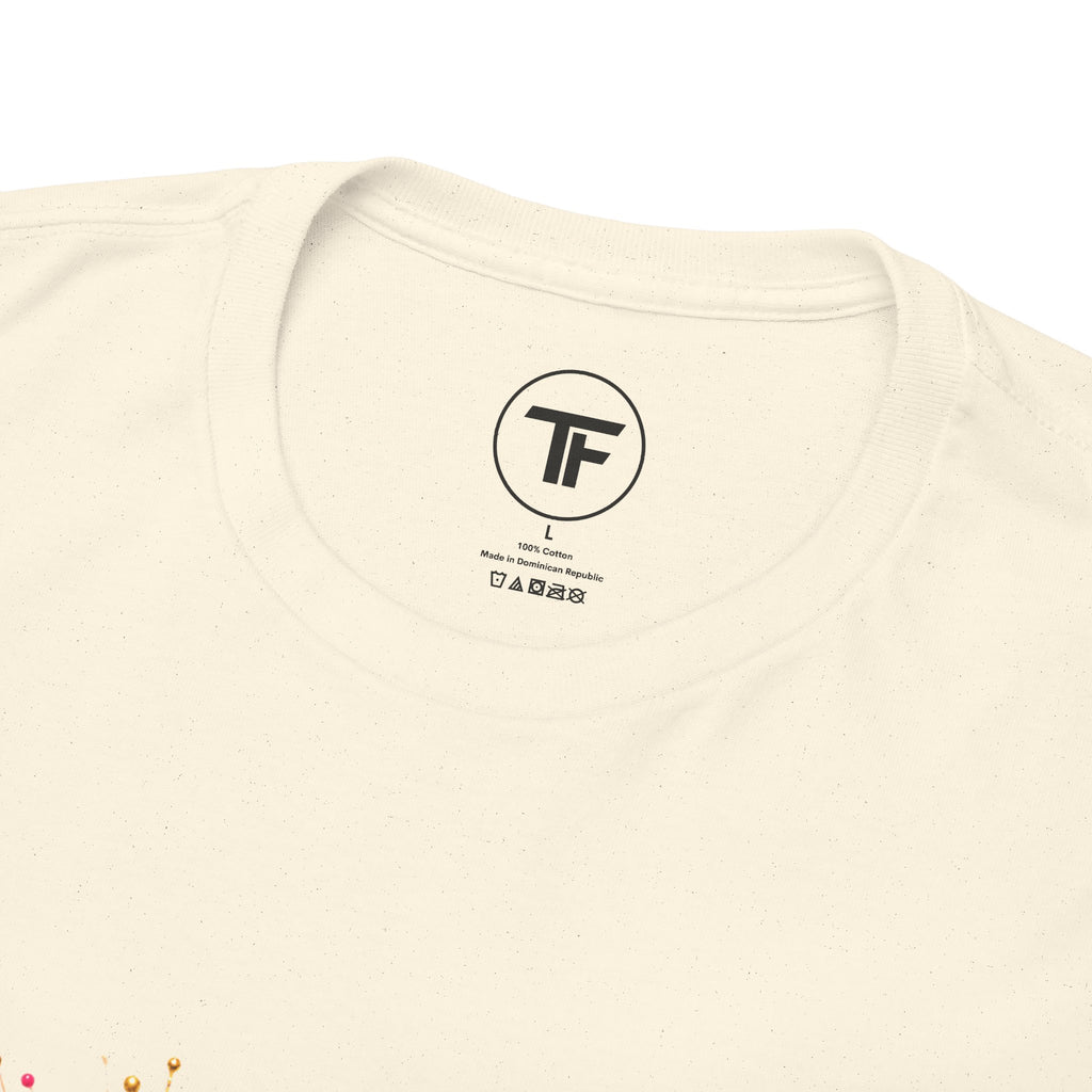 FAITH Leopard Bow T-Shirt Pink Faith Graphic Tee for Women & Girls product mockup