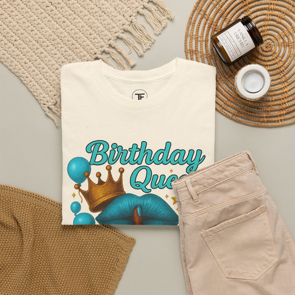 Birthday Queen Tee — “I Don’t Get Older, I Level Up” Birthday Shirt