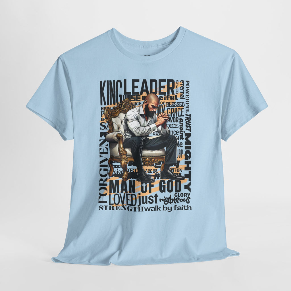 Christian Man of God Graphic Tee — "Man of God" Faith-Based Inspirational T-Shirt