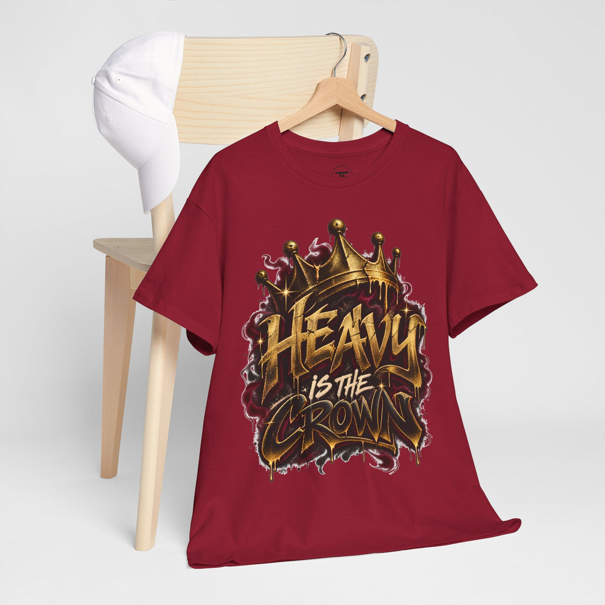 Heavy Is the Crown graphic tee | Crown typography shirt