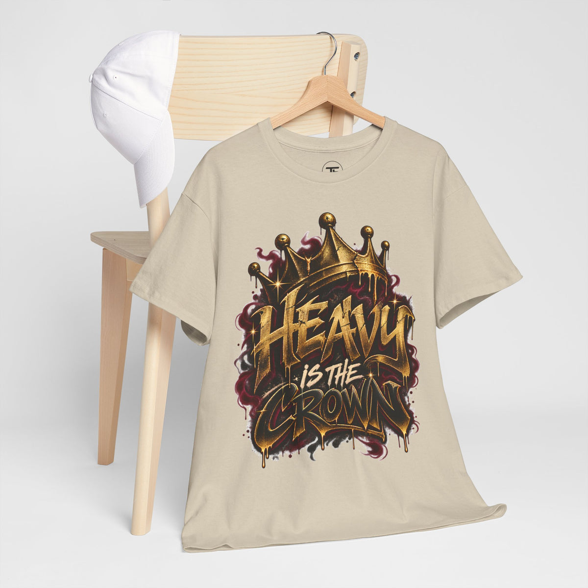 Heavy Is the Crown graphic tee | Crown typography shirt