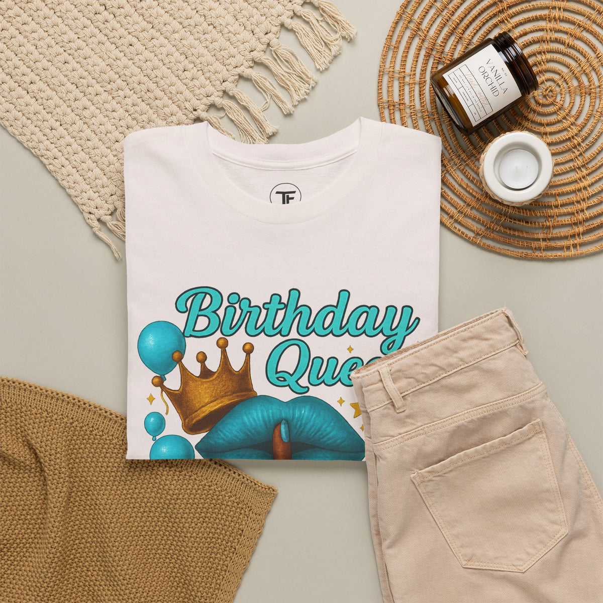 Birthday Queen Tee — “I Don’t Get Older, I Level Up” Birthday Shirt