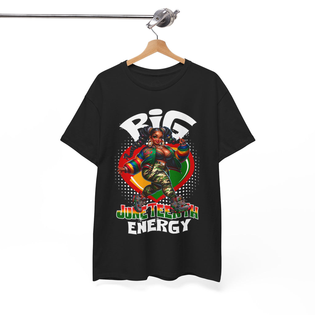 Reggae Energy Graphic Tee – "Big Energy" Dancehall Vibes T-Shirt