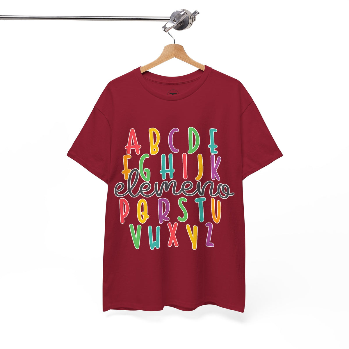 Alphabet Elemeno Kids Tee — Colorful ABCs Shirt for Teachers & Toddlers