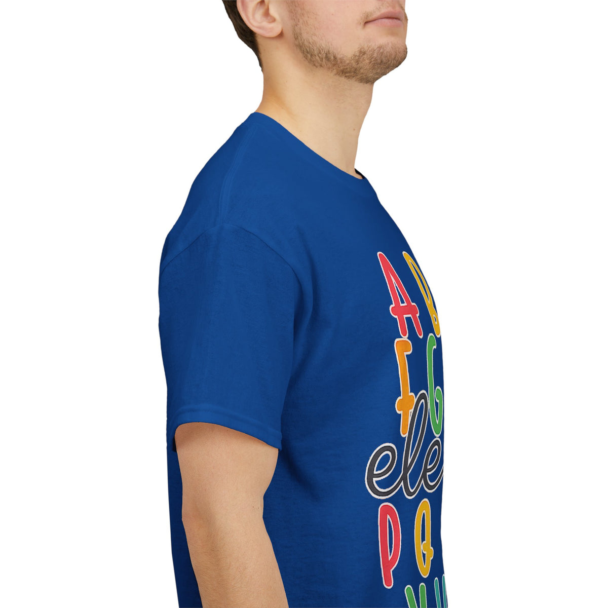 Alphabet Elemeno Kids Tee — Colorful ABCs Shirt for Teachers & Toddlers