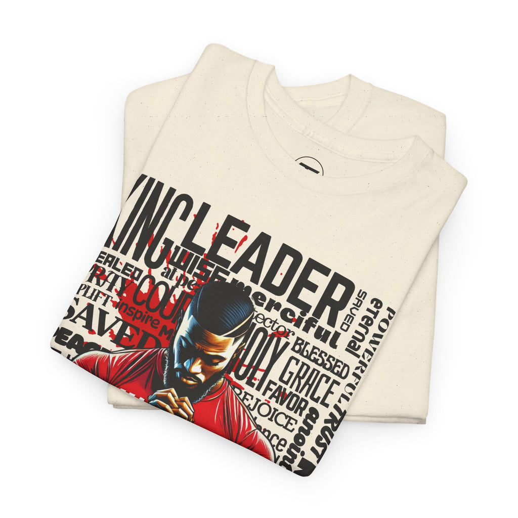 Faith-Inspired Graphic Tee — "Man of God" Prayer Design