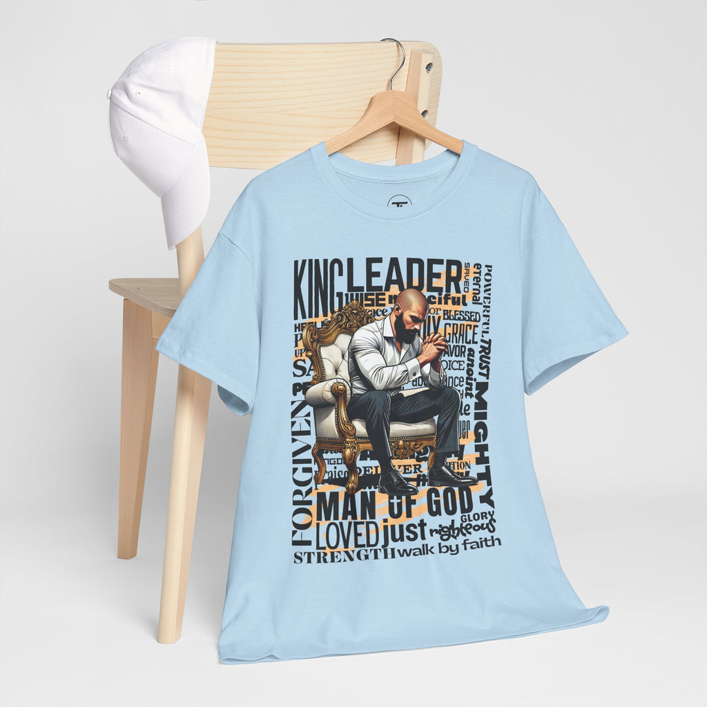 Christian Man of God Graphic Tee — "Man of God" Faith-Based Inspirational T-Shirt