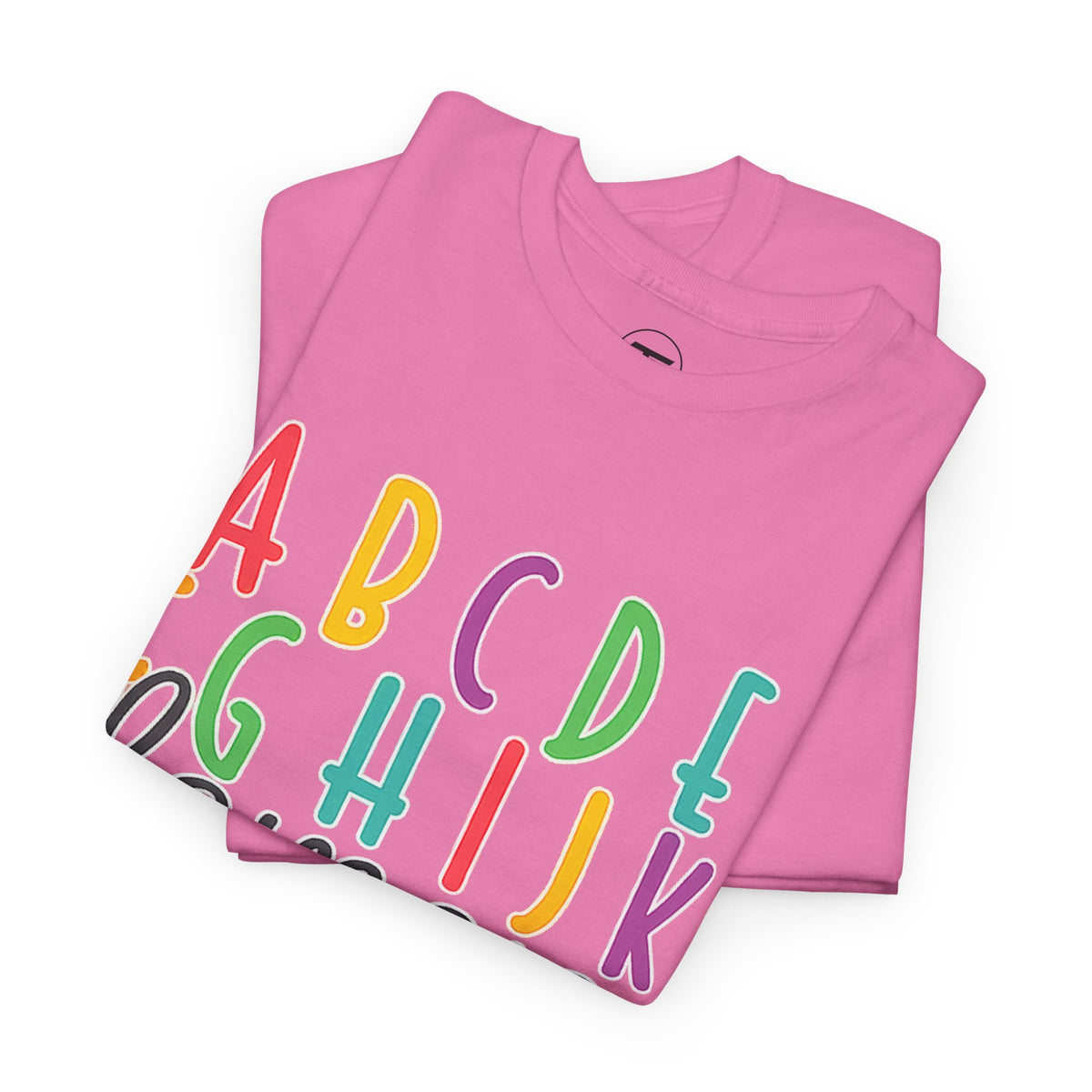 Alphabet Elemeno Kids Tee — Colorful ABCs Shirt for Teachers & Toddlers