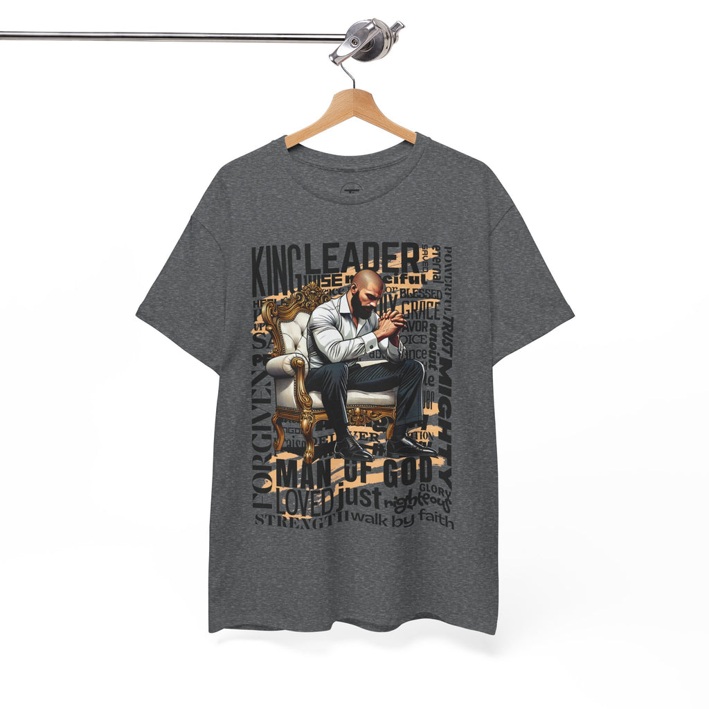 Christian Man of God Graphic Tee — "Man of God" Faith-Based Inspirational T-Shirt