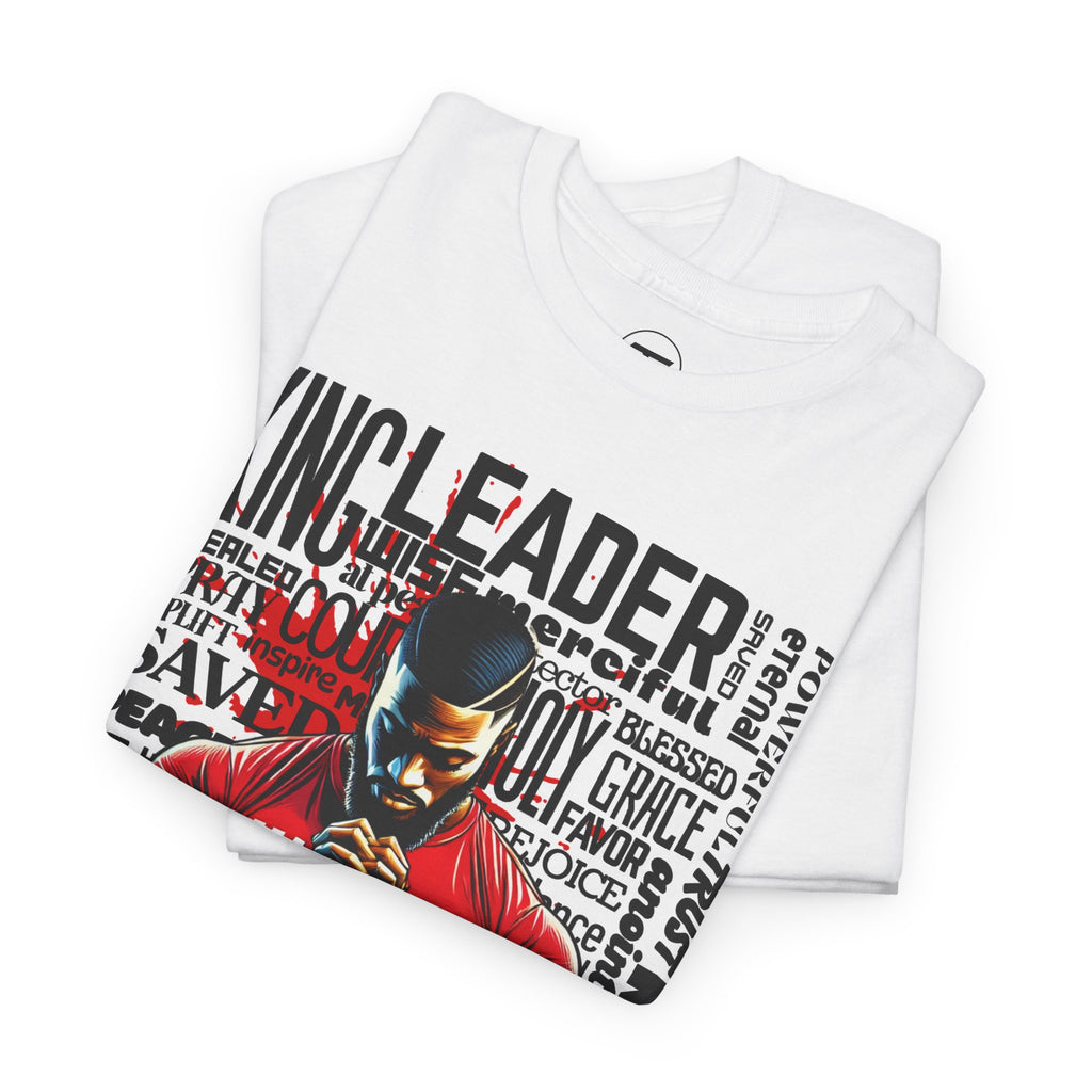 Faith-Inspired Graphic Tee — "Man of God" Prayer Design