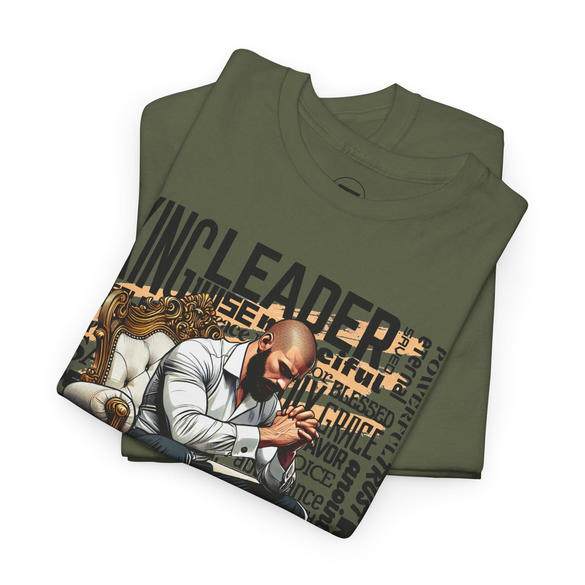 Christian Man of God Graphic Tee — "Man of God" Faith-Based Inspirational T-Shirt