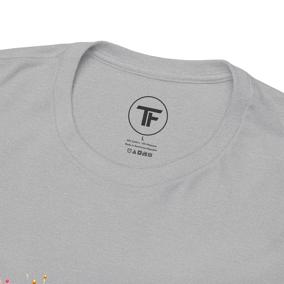 FAITH Leopard Bow T-Shirt Pink Faith Graphic Tee for Women & Girls product mockup