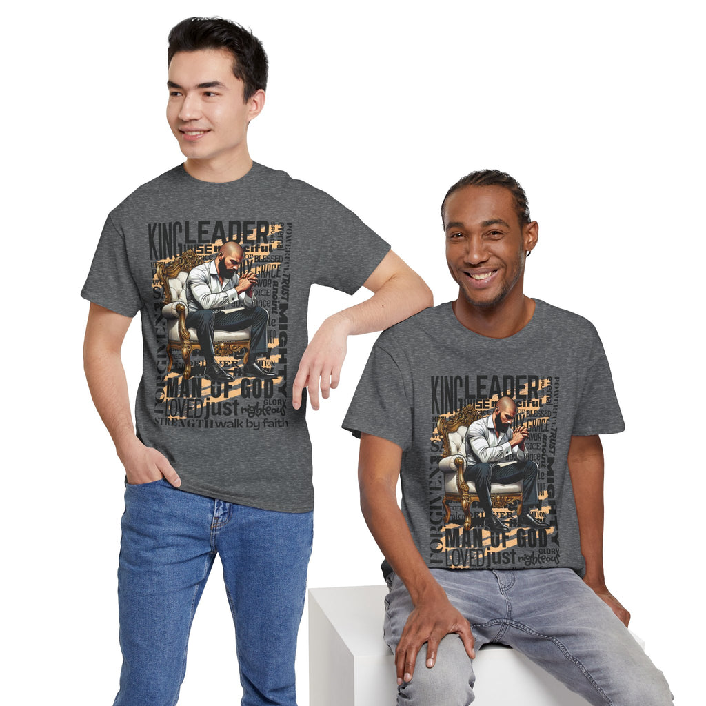 Christian Man of God Graphic Tee — "Man of God" Faith-Based Inspirational T-Shirt