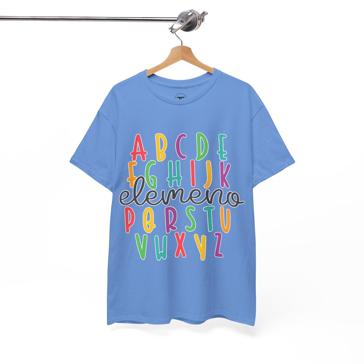 Alphabet Elemeno Kids Tee — Colorful ABCs Shirt for Teachers & Toddlers
