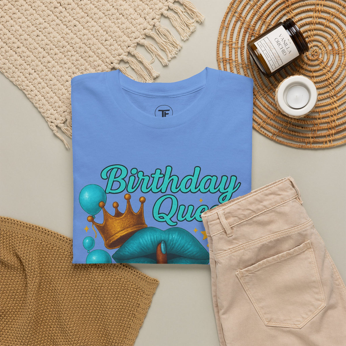 Birthday Queen Tee — “I Don’t Get Older, I Level Up” Birthday Shirt