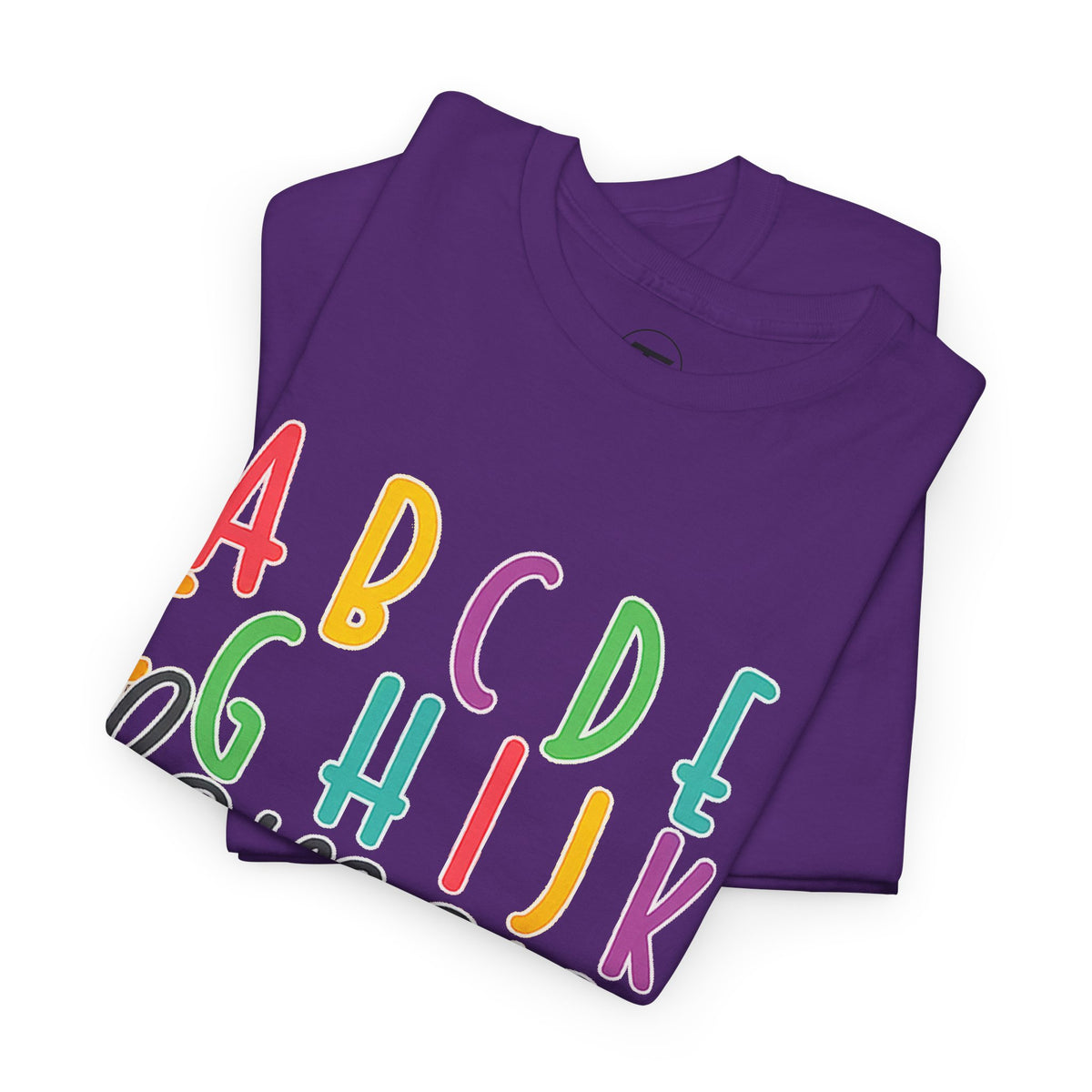 Alphabet Elemeno Kids Tee — Colorful ABCs Shirt for Teachers & Toddlers