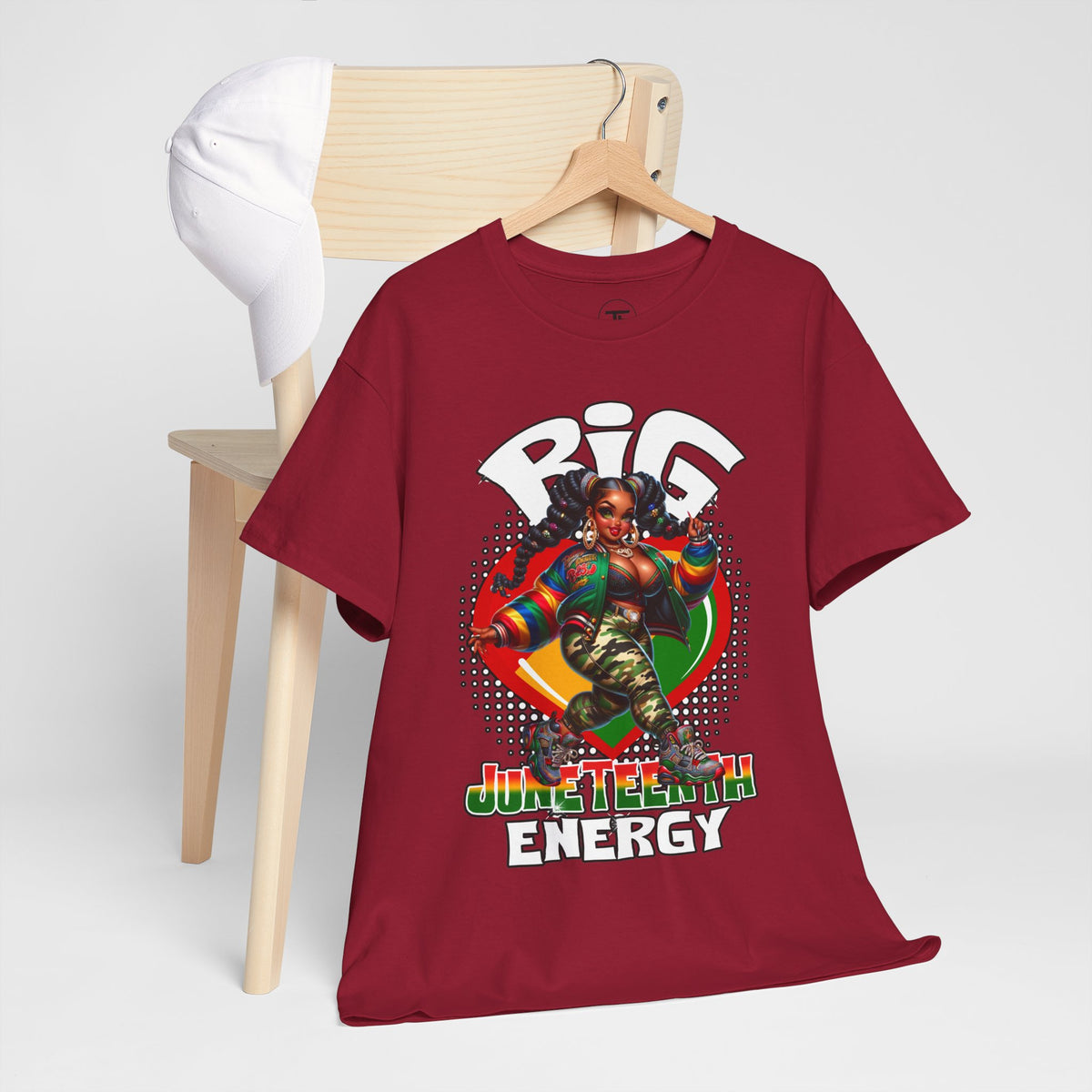 Reggae Energy Graphic Tee – "Big Energy" Dancehall Vibes T-Shirt