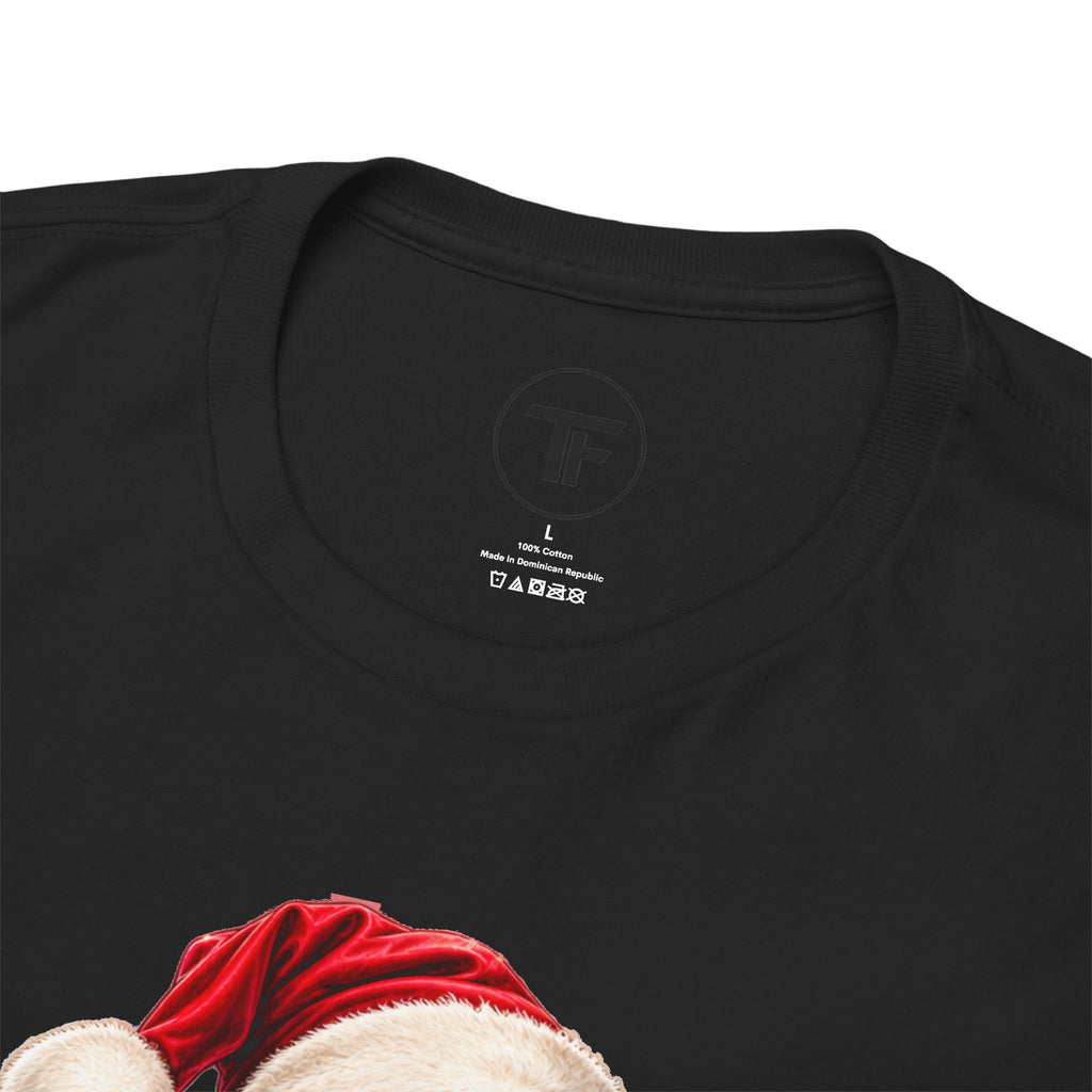 Sleighin’ All Day Santa Christmas T-Shirt | Funny Holiday Graphic Tee