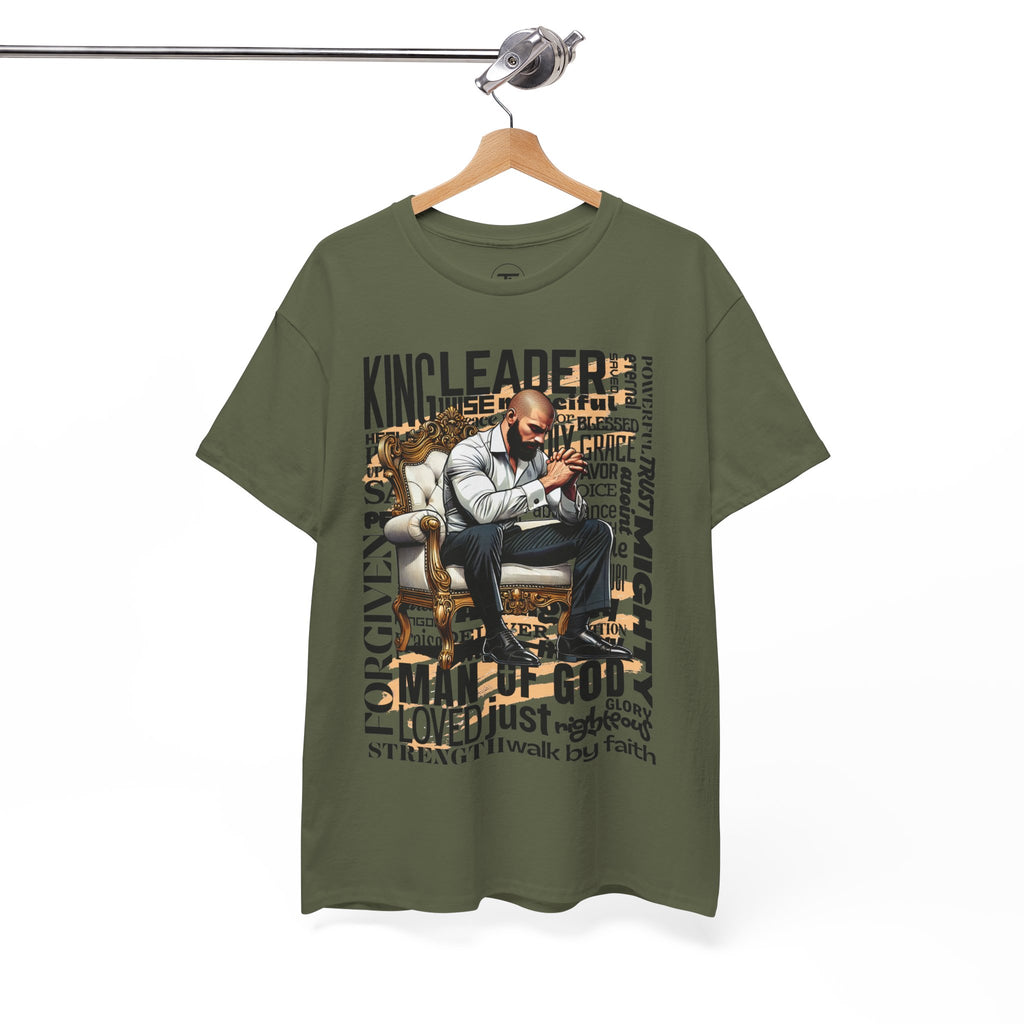 Christian Man of God Graphic Tee — "Man of God" Faith-Based Inspirational T-Shirt