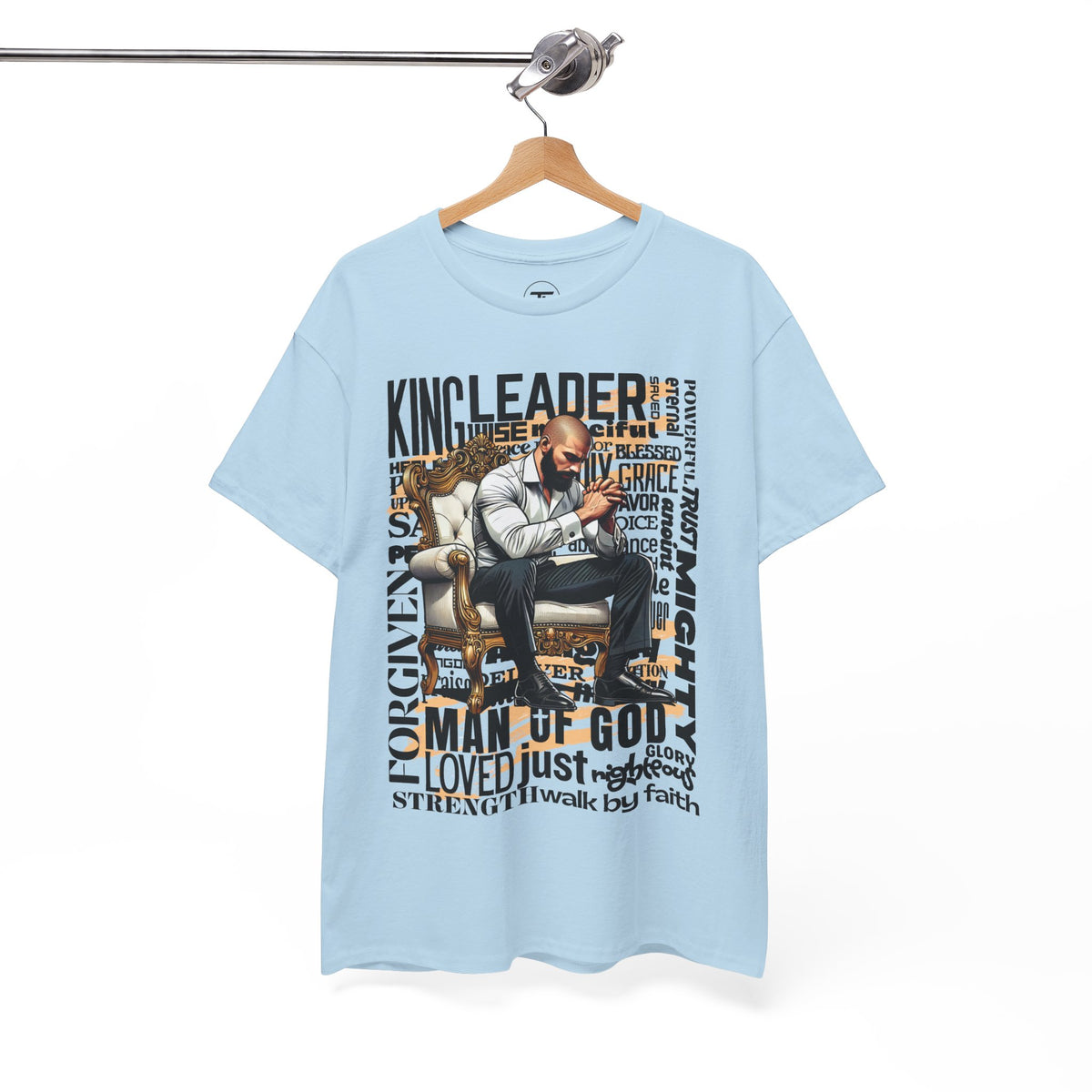 Christian Man of God Graphic Tee — "Man of God" Faith-Based Inspirational T-Shirt