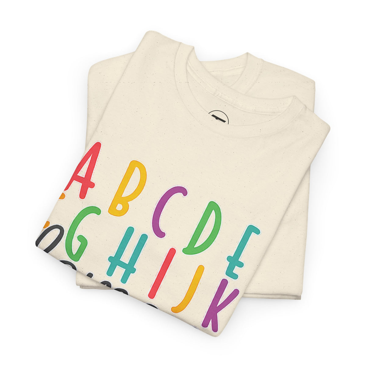Alphabet Elemeno Kids Tee — Colorful ABCs Shirt for Teachers & Toddlers
