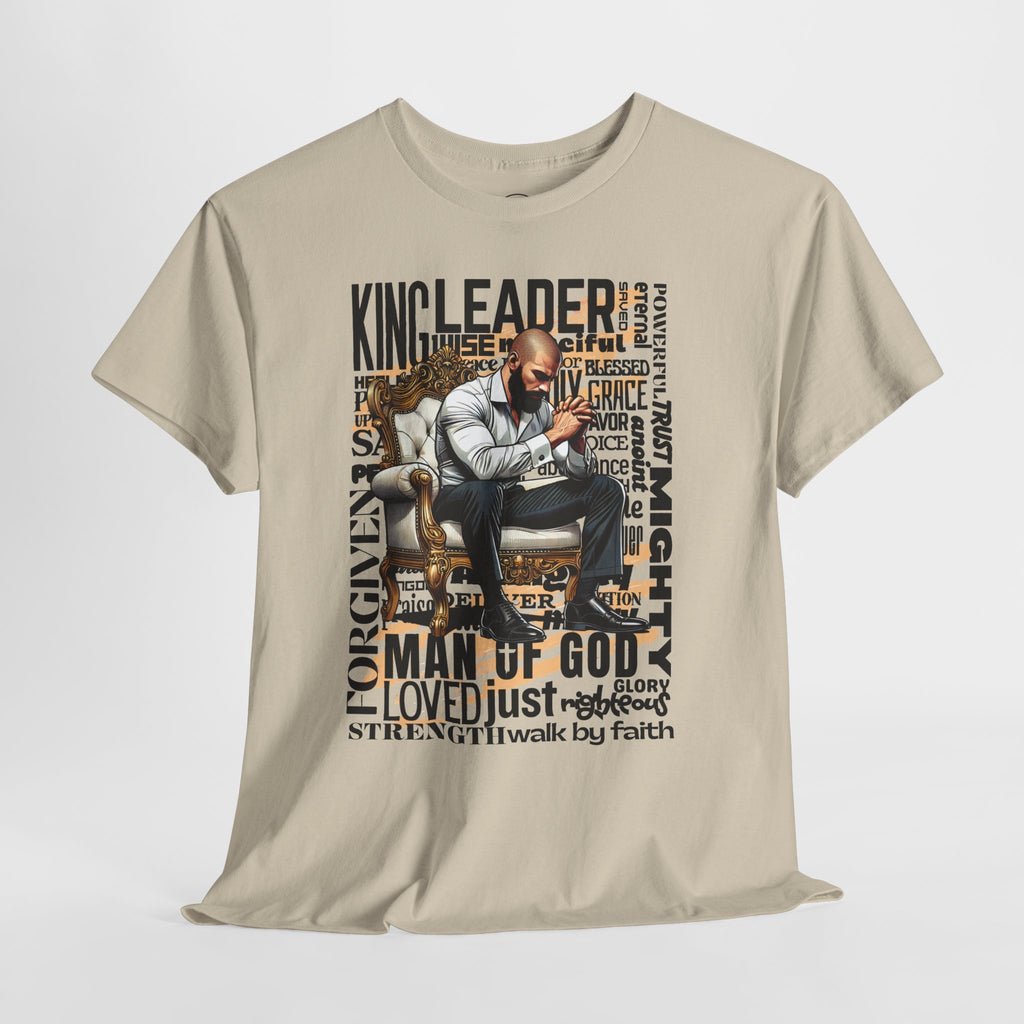 Christian Man of God Graphic Tee — "Man of God" Faith-Based Inspirational T-Shirt