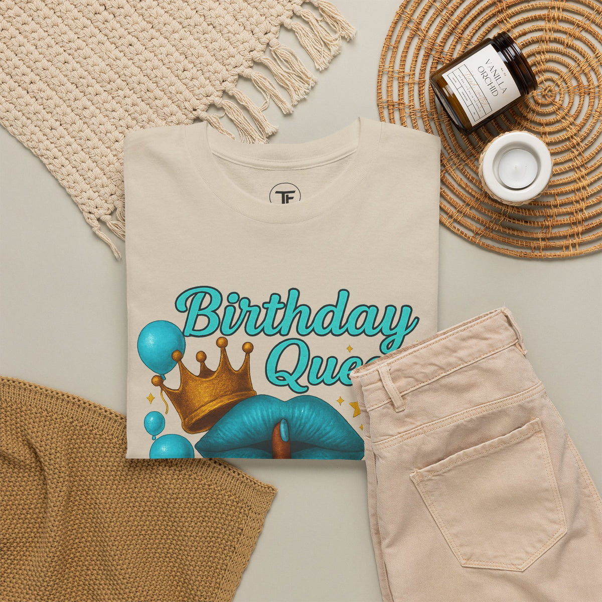 Birthday Queen Tee — “I Don’t Get Older, I Level Up” Birthday Shirt