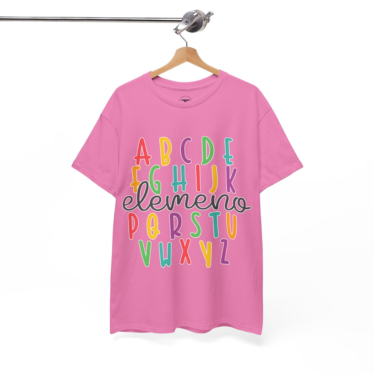 Alphabet Elemeno Kids Tee — Colorful ABCs Shirt for Teachers & Toddlers