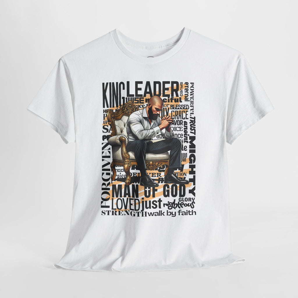 Christian Man of God Graphic Tee — "Man of God" Faith-Based Inspirational T-Shirt