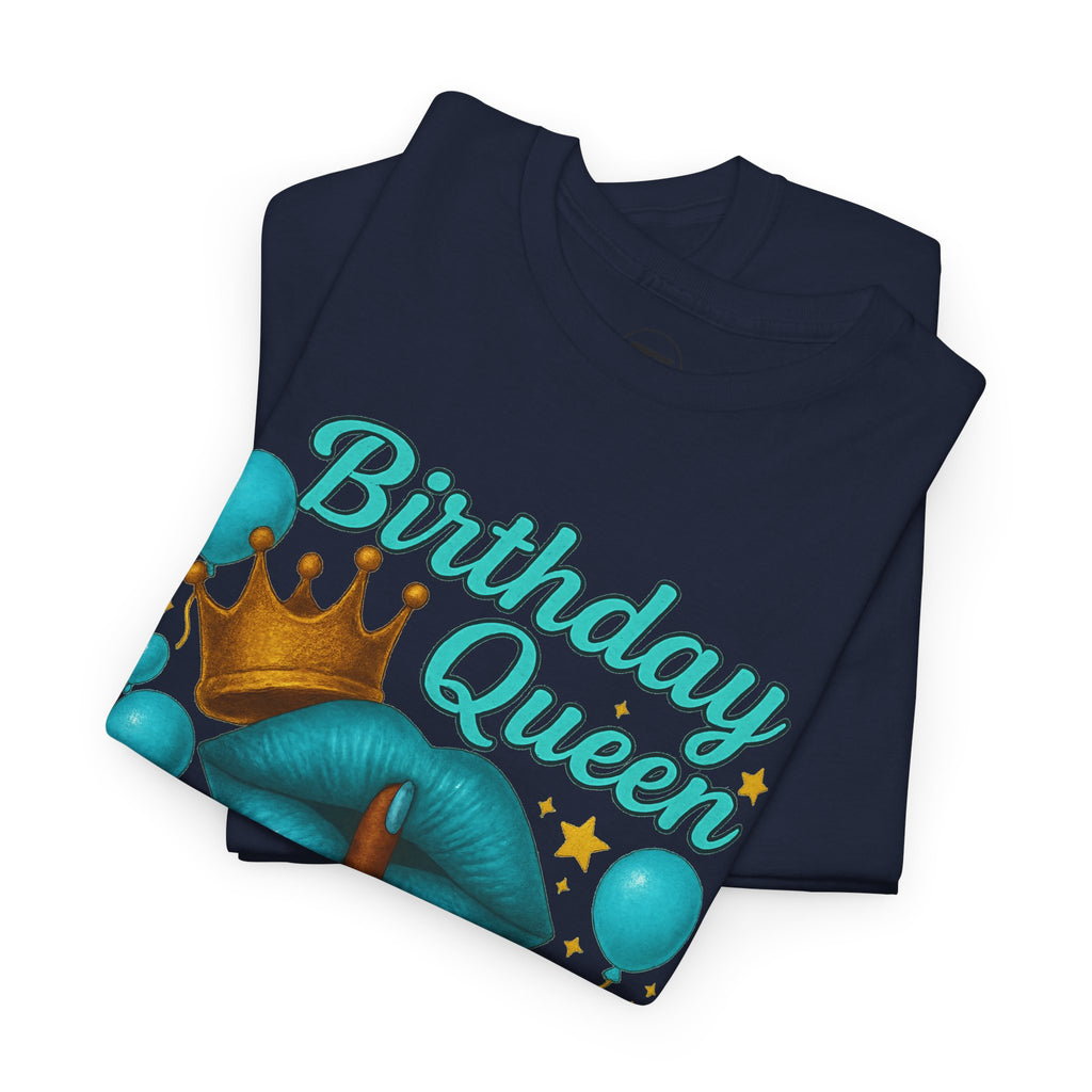 Birthday Queen Tee — “I Don’t Get Older, I Level Up” Birthday Shirt