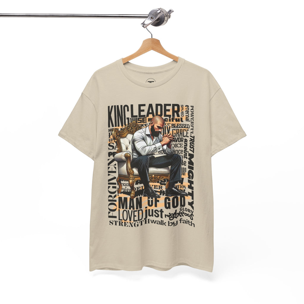 Christian Man of God Graphic Tee — "Man of God" Faith-Based Inspirational T-Shirt