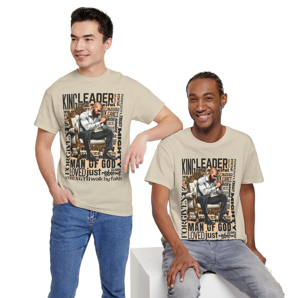 Christian Man of God Graphic Tee — "Man of God" Faith-Based Inspirational T-Shirt