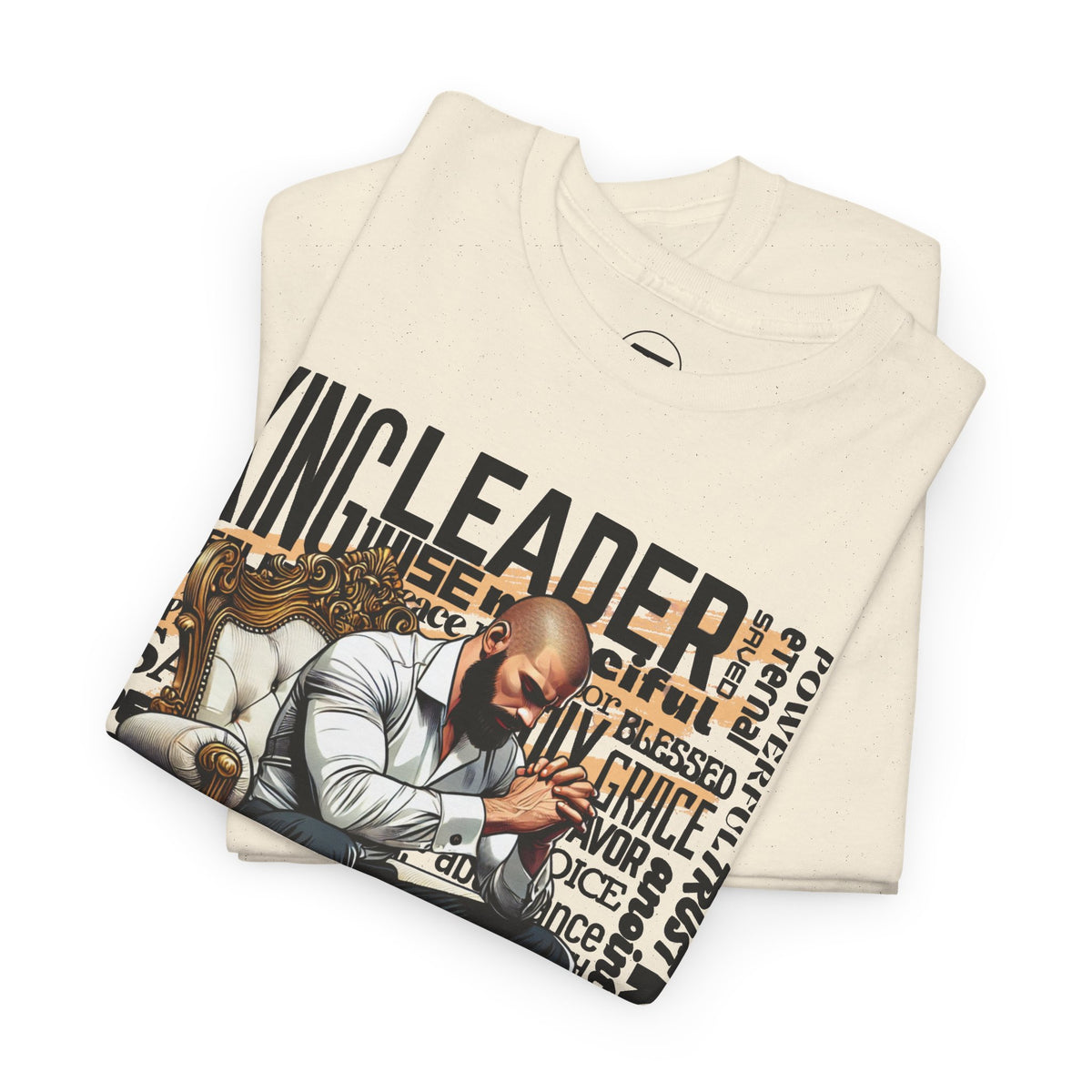 Christian Man of God Graphic Tee — "Man of God" Faith-Based Inspirational T-Shirt