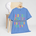 Alphabet Elemeno Kids Tee — Colorful ABCs Shirt for Teachers & Toddlers