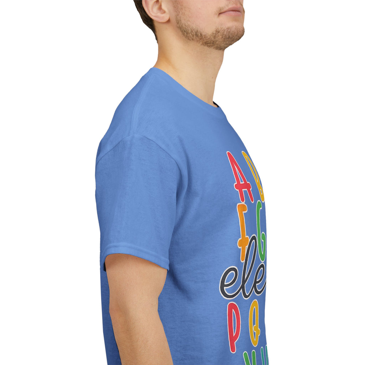 Alphabet Elemeno Kids Tee — Colorful ABCs Shirt for Teachers & Toddlers
