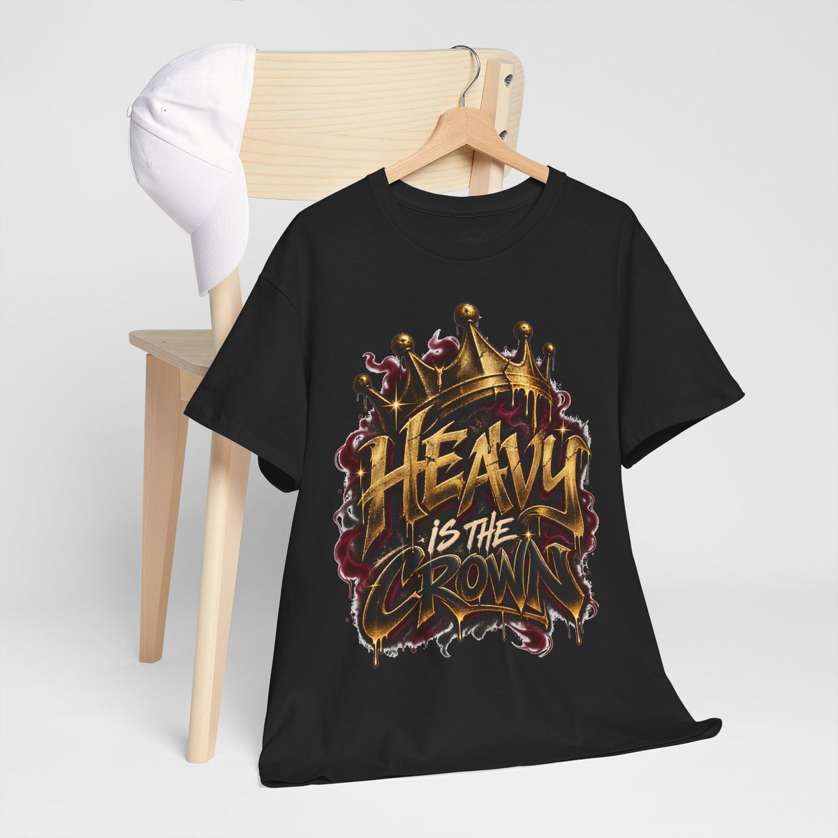 Heavy Is the Crown graphic tee | Crown typography shirt