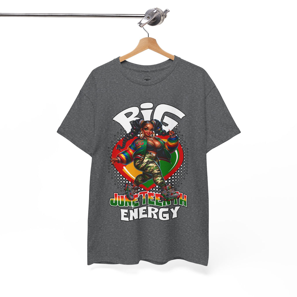 Reggae Energy Graphic Tee – "Big Energy" Dancehall Vibes T-Shirt