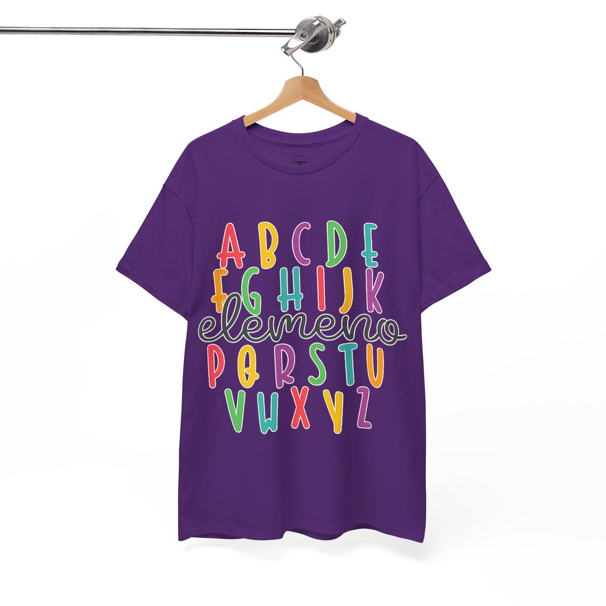 Alphabet Elemeno Kids Tee — Colorful ABCs Shirt for Teachers & Toddlers