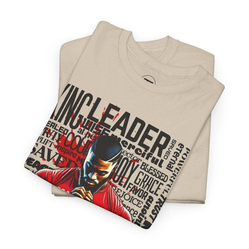 Faith-Inspired Graphic Tee — "Man of God" Prayer Design