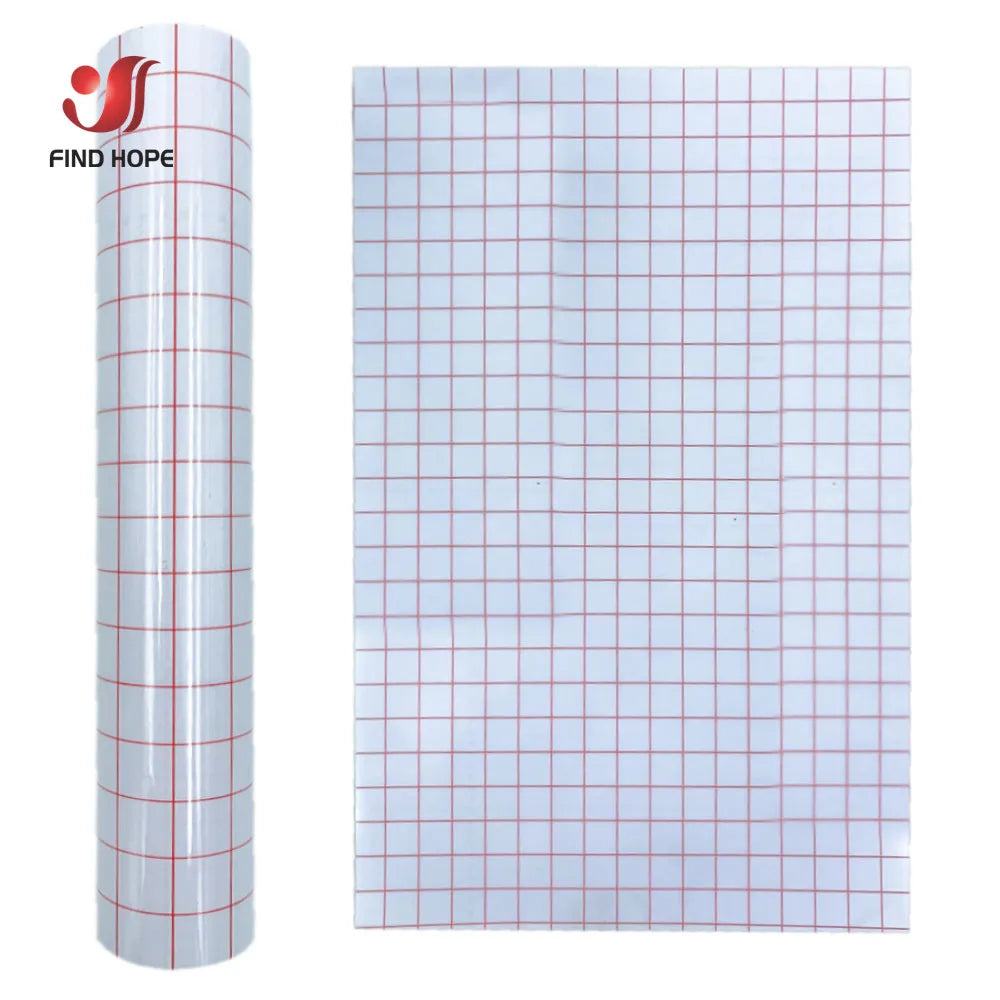 Application transfer tape for personalized vinyl crafts