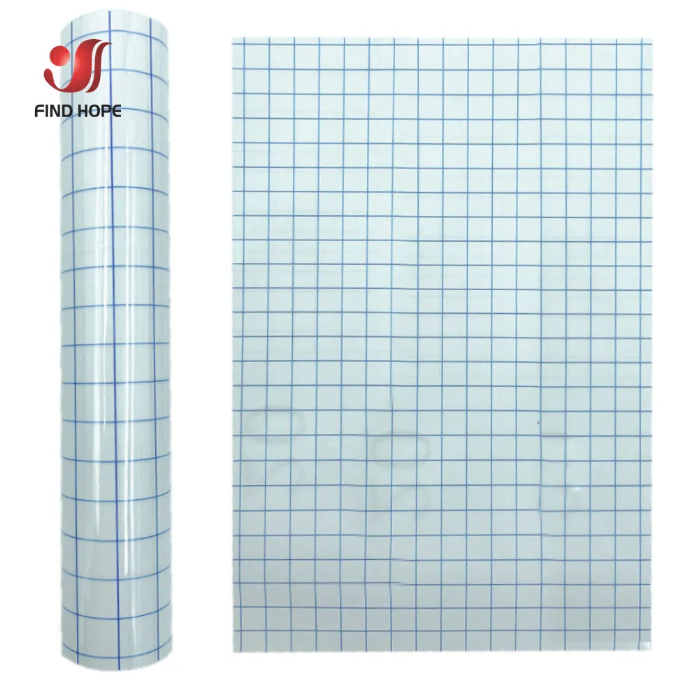 Vinyl decal transfer tape for smooth surfaces
