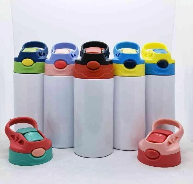 replacement lid and straw for 12-ounce sublimation sippy cup — additional product image
