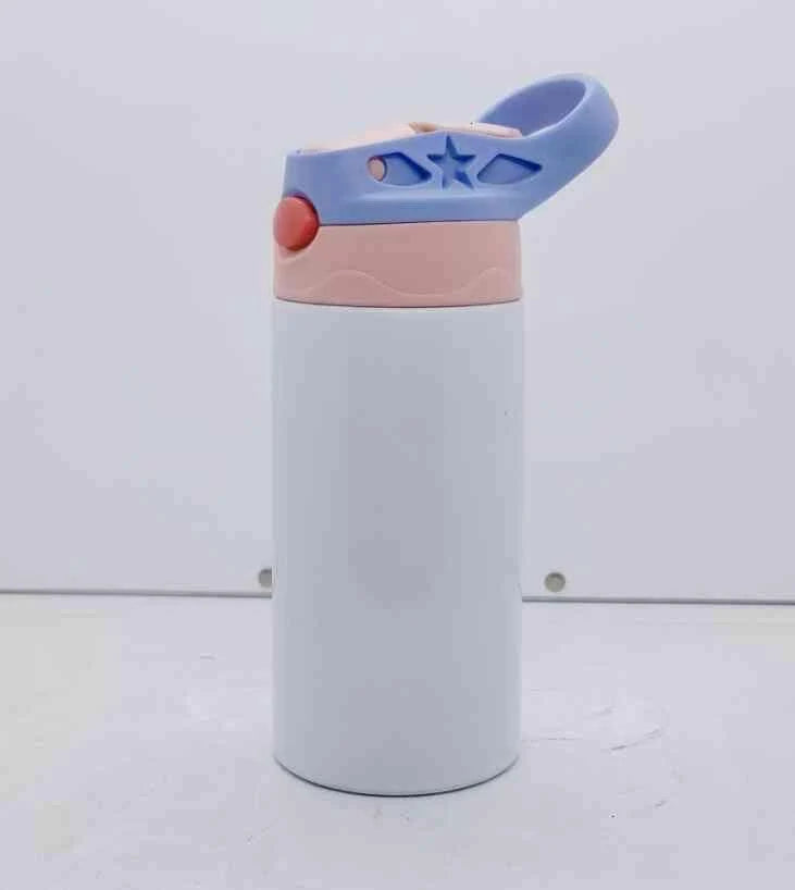 replacement lid and straw for 12-ounce sublimation sippy cup — product view 7