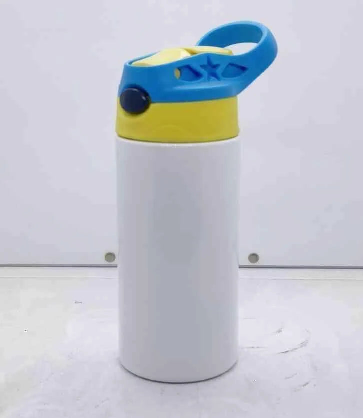 replacement lid and straw for 12-ounce sublimation sippy cup — product view 8