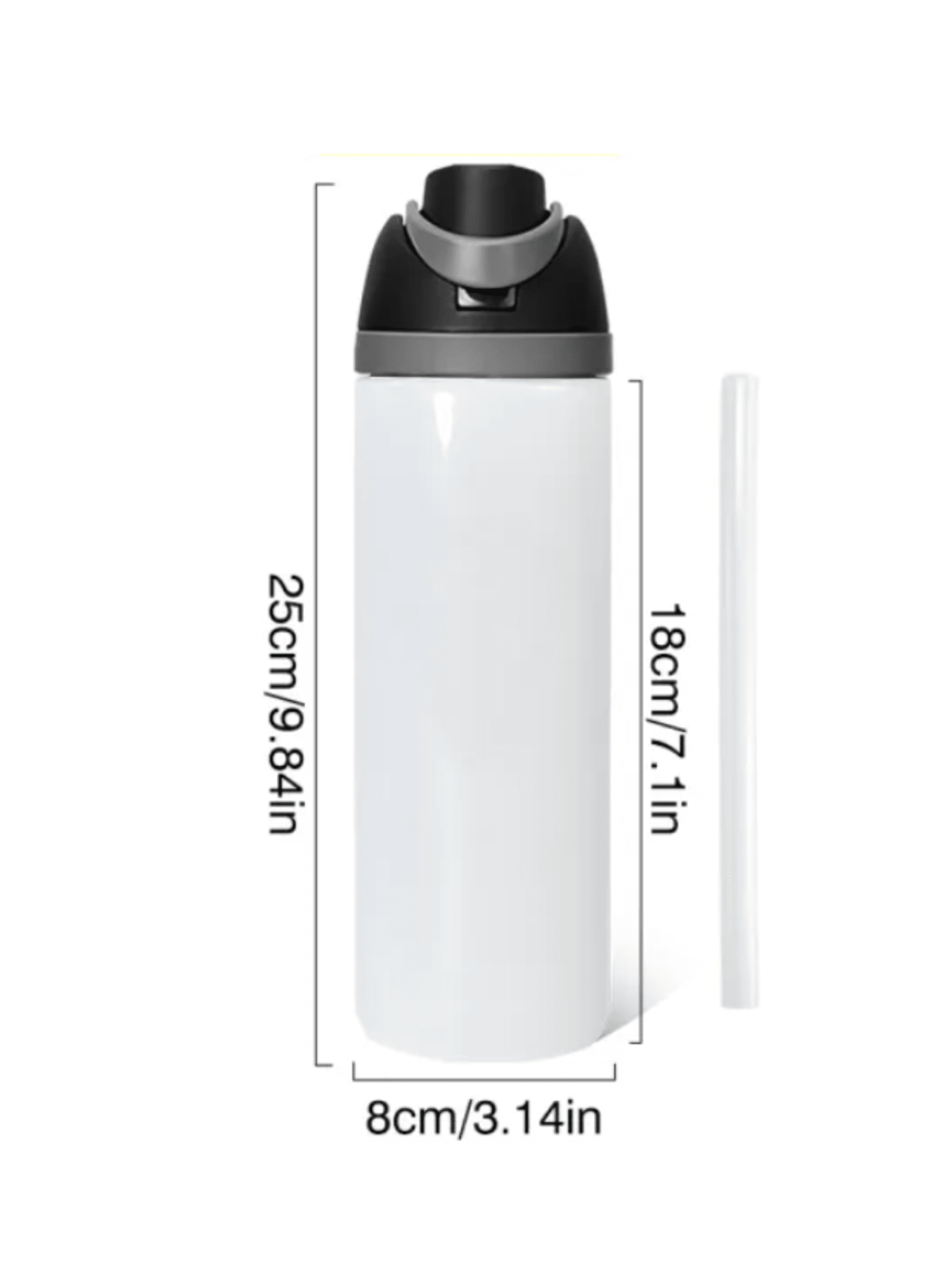 Pop Top tumbler blank for sublimation crafts